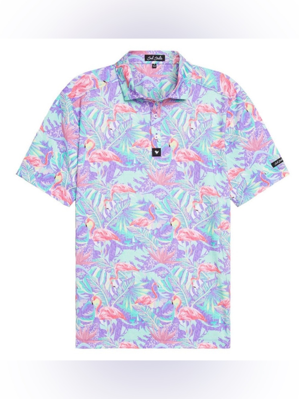 Bad Birdie Men’s Mingos Polo Size Large